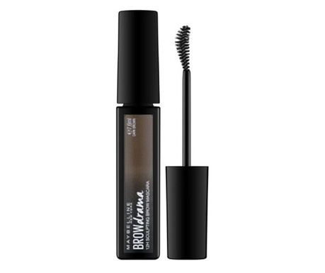 Mascara Sprancene, Maybelline, Brow Drama 12H Sculpting, Dark Brown, 7.6 ml