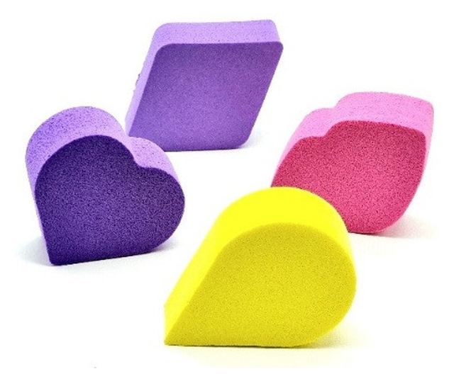 Set Bureti Machiaj, Top Beauty, Natural Mode, 4 bucati