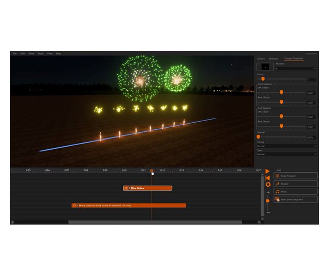FWsim - Fireworks Display Simulator - Vivre
