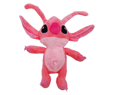 Плюшена играчка IdeallStore, Crazy Angel, 24 см, розова