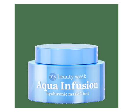 7Days My Beauty Week Aqua Infuzie hidratalo maszk hialuronsavval - 50 ml