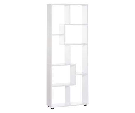 Модерна етажерка за книги, 8 рафта, 70x24x178 см
