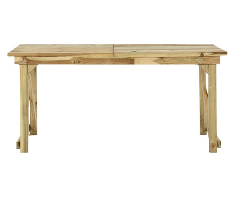 fa kerti asztal 160 x 79 x 75 cm