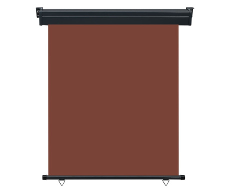 barna oldalsó terasznapellenző 140 x 250 cm