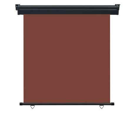 barna oldalsó terasznapellenző 160 x 250 cm