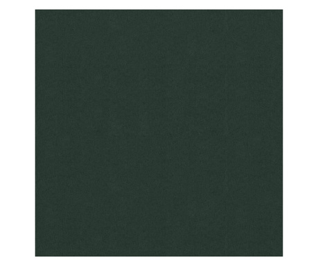 sötétzöld oxford-szövet erkélyparaván 120 x 600 cm