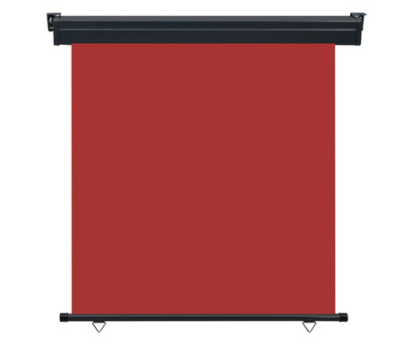 piros oldalsó terasznapellenző 170 x 250 cm