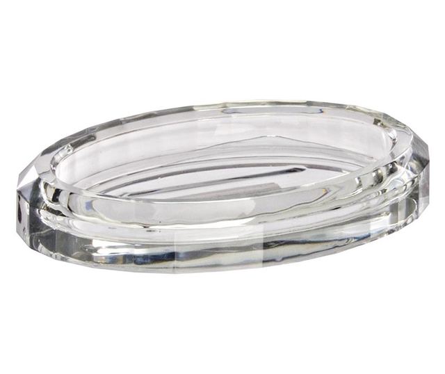 Savoniera gri Prezioso 14.5x10x2.7 cm