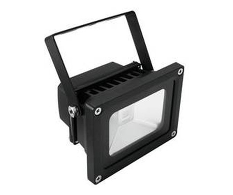 UV fényszóró Eurolite IP FL-10 COB LED 10 W Fekete