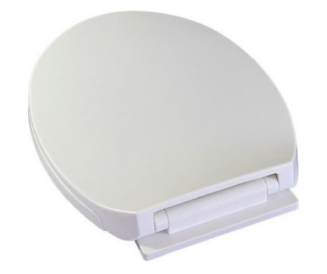 Capac WC universal,Soft Close,Alb,Plastic,36 X 42,5 cm