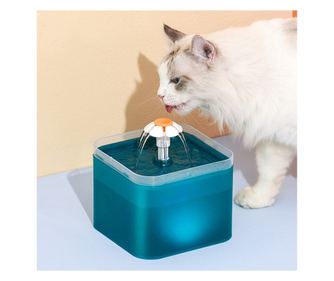 Fantana dispenser de apa automat pentru caini si pisici, purificare si filtrare a apei