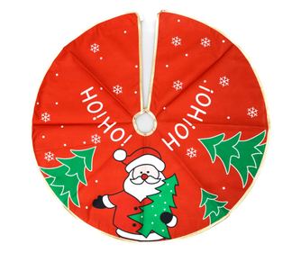 Szőnyeg a karácsonyfa alá, Piros, 70 cm