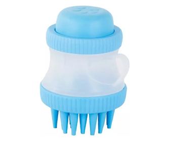 Perie din silicon pentru spalarea si toaletarea animalelor de companie, Gonga® Turcoaz
