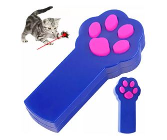 Jucarie laser pisici, model labuta, Gonga® Albastru
