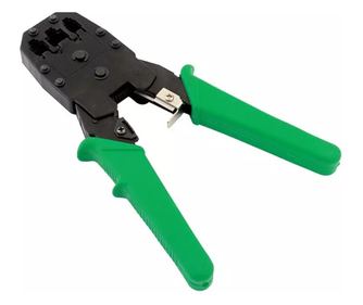 Cleste de sertizare cabluri internet si telefon, Gonga® Verde