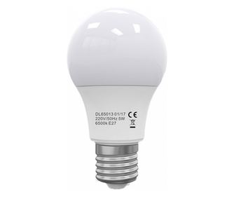 Λαμπτήρας LED E27, μοντέλο DeLight, A60, 7W=60W, 6500K, ψυχρό λευκό, διάρκεια ζωής 15.000 ώρες
