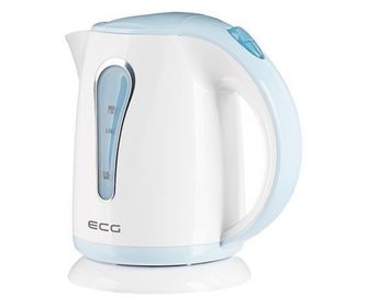 Cana electrica fierbator ECG RK 1022 bleu, 1 L, 1100 W, BPA FREE