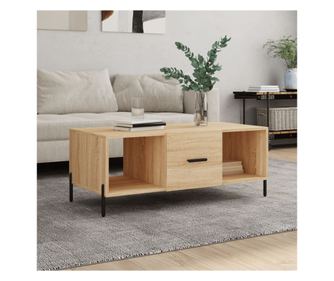 Măsuță de cafea, stejar sonoma, 102x50x40 cm, lemn prelucrat