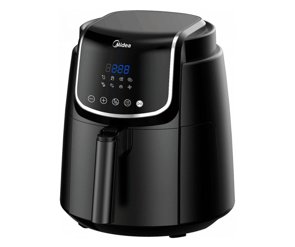 Friteuza cu aer cald Midea MF-CN35C2, 1500W, Digital, 8 programe, 3.5 l, Timer, Negru — imaginea 5