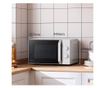 Микровълнова Фурна TOSHIBA MW2-MM20PWH, 800W, 20L, LED Осветление, Размразяване, Таймер, Бял thumbnail 3