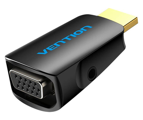 Vention HDMI - VGA adapter 3.5mm Audio csatlakozóval (AIDB0)