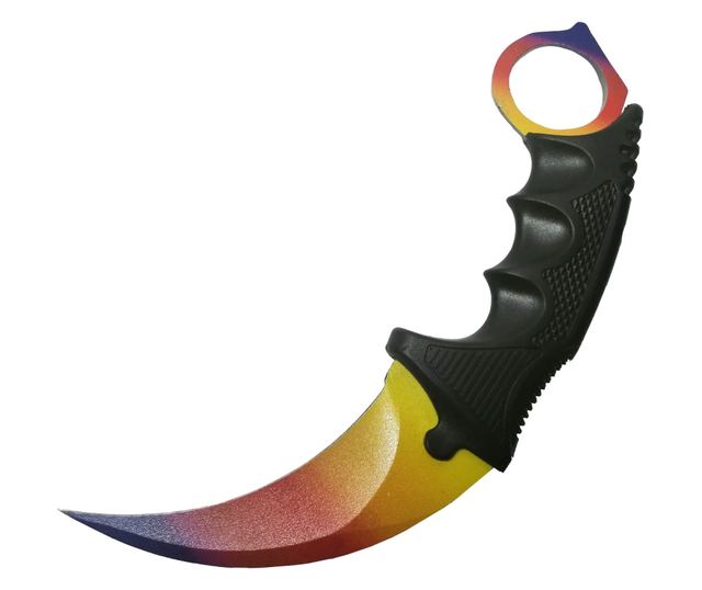 Kutija za samoobranu i Karambit nož 18,5 cm IdeallStore®, korice uključene