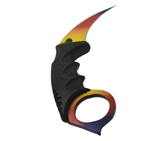 Kutija za samoobranu i Karambit nož 18,5 cm IdeallStore®, korice uključene