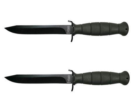 Комплект от 2 ловни ножа 29 см IdeallStore®, с включен капак