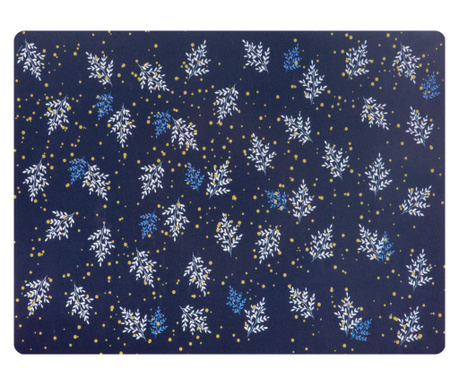 Suport farfurie laminat 40x30cm, navy, AMBITION Galactic Twigs