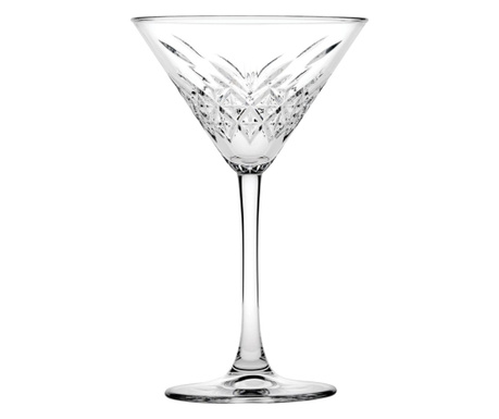 Pahar martini 230ml, sticla, PASABAHCE Timeless