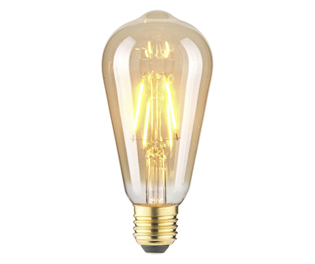 LightMe LED fényforrás rúd forma E27 2.5W borostyán (LM85057)