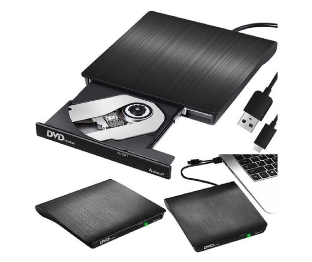【未使用】GrapeSEED 24〜30 CD,Reader, Writer Unitate externa CD/DVD-reader, CD-writer, IZOXIS, USB 3.0 Negru