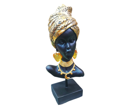 Statueta Decorativa, Africana, Auriu, 23 cm, LY239X