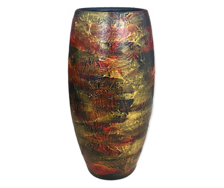 Vaza de lut, model contemporan, 30 cm