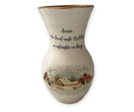 Vaza ceramica cu mesaj superb, MAMA