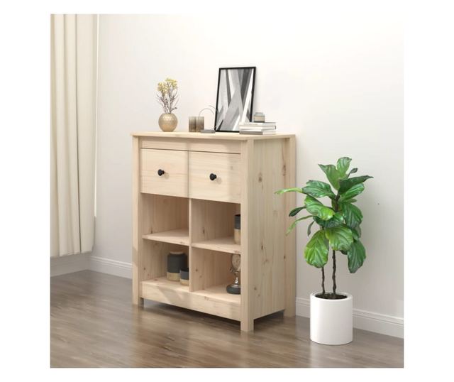 Komoda, 70x35x80 cm, Masivna borovina