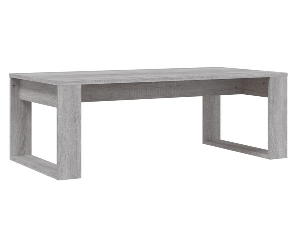 Stolić za kavu, siva sonoma, 102x50x35 cm, obrađeno drvo - 6