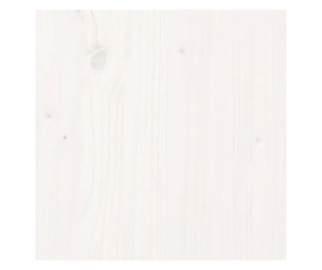 Omarica, bela, 100x40x75 cm, masivni bor - 9