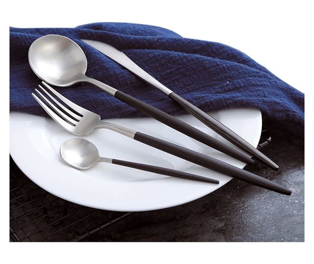 Set 6 furculite RAKI SHIBUI, din inox, 21,8cm