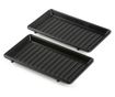 Aparat de sandwich 3 in 1 Domo DO1105C cu placi interschimbabile, pentru pregatire sandwich, grill sau waffe, 750 W