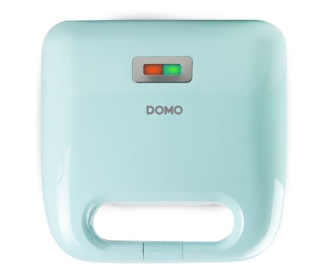 Aparat de sandwich 3 in 1 Domo DO1105C cu placi interschimbabile, pentru pregatire sandwich, grill sau waffe, 750 W