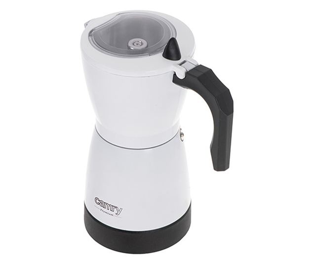 Cafetiera electrica pentru moka Camry CR 4415W, Capacitate 300 ml