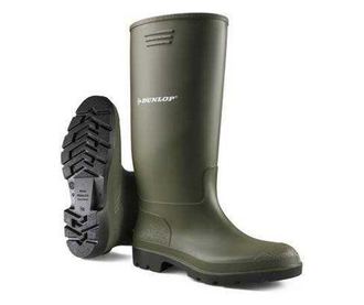 Cizme de protectie Pricemastor, din PVC, rezistente la acizi Dunlop 380VP, verde Verde 47