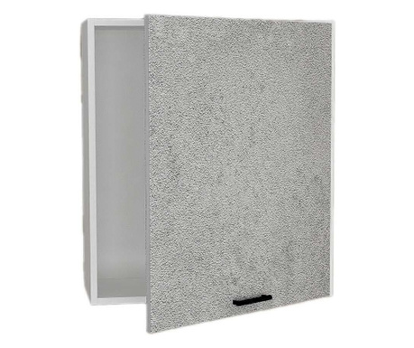 Corp superior de bucatarie pentru Hota, Sani Glamur, 60x30x68 cm, Beton