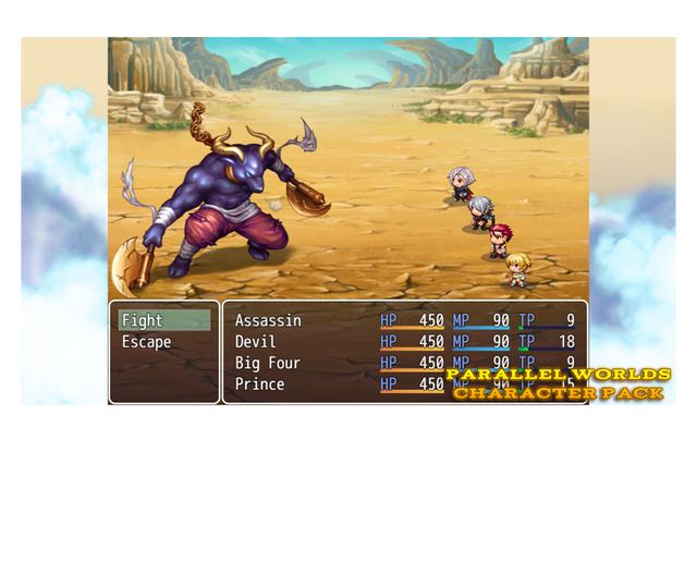 RPG Maker MV - Parallel Worlds Character Pack - Vivre