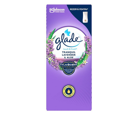 Glade rezervă pentru aparat electric touch&fresh cu aromă de lavanda, 10 g