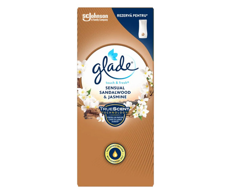 Glade rezervă pentru aparat electric touch&fresh cu aromă Sandalwood, 10 g