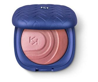 Rdečilo za obraz, Kiko Milano, Dolce Diva Baked Blush Trio, 02 Better Coral, 5 g