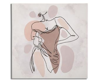 Стенна декорация Lady 80,2,8x80 см
