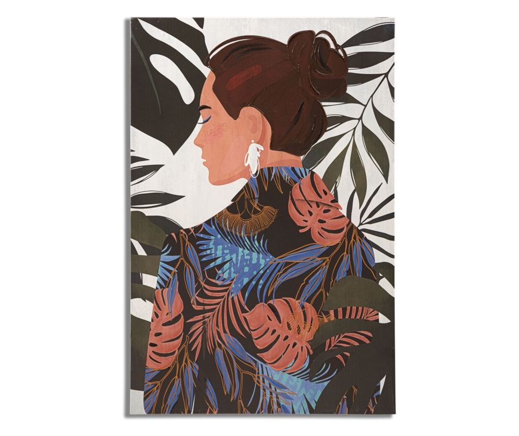 Fali dekoráció Barna Hölgy 80 cm